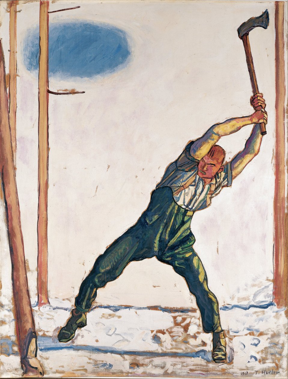 Houthakker door Ferdinand Hodler