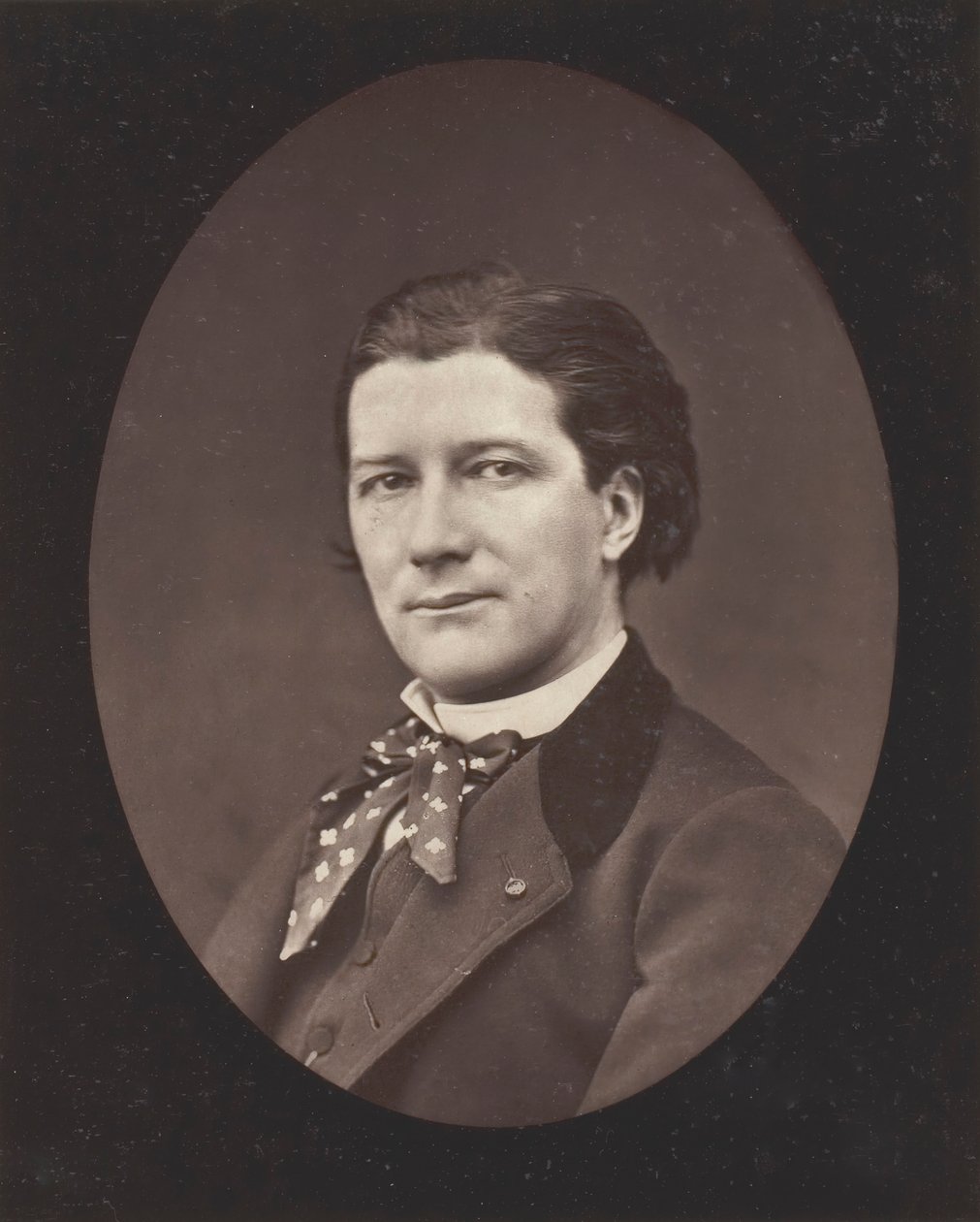 Victorien Sardou Franse toneelschrijver, 1831-1908, ca. 1876 door Ferdinand J. Mulnier