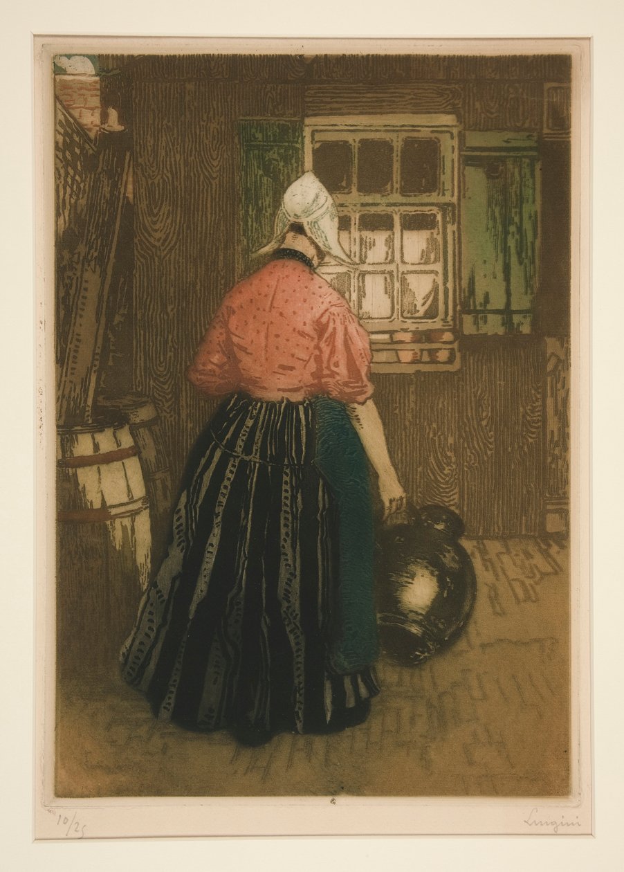 De vrouw met de kruik door Ferdinand Jean Luigini