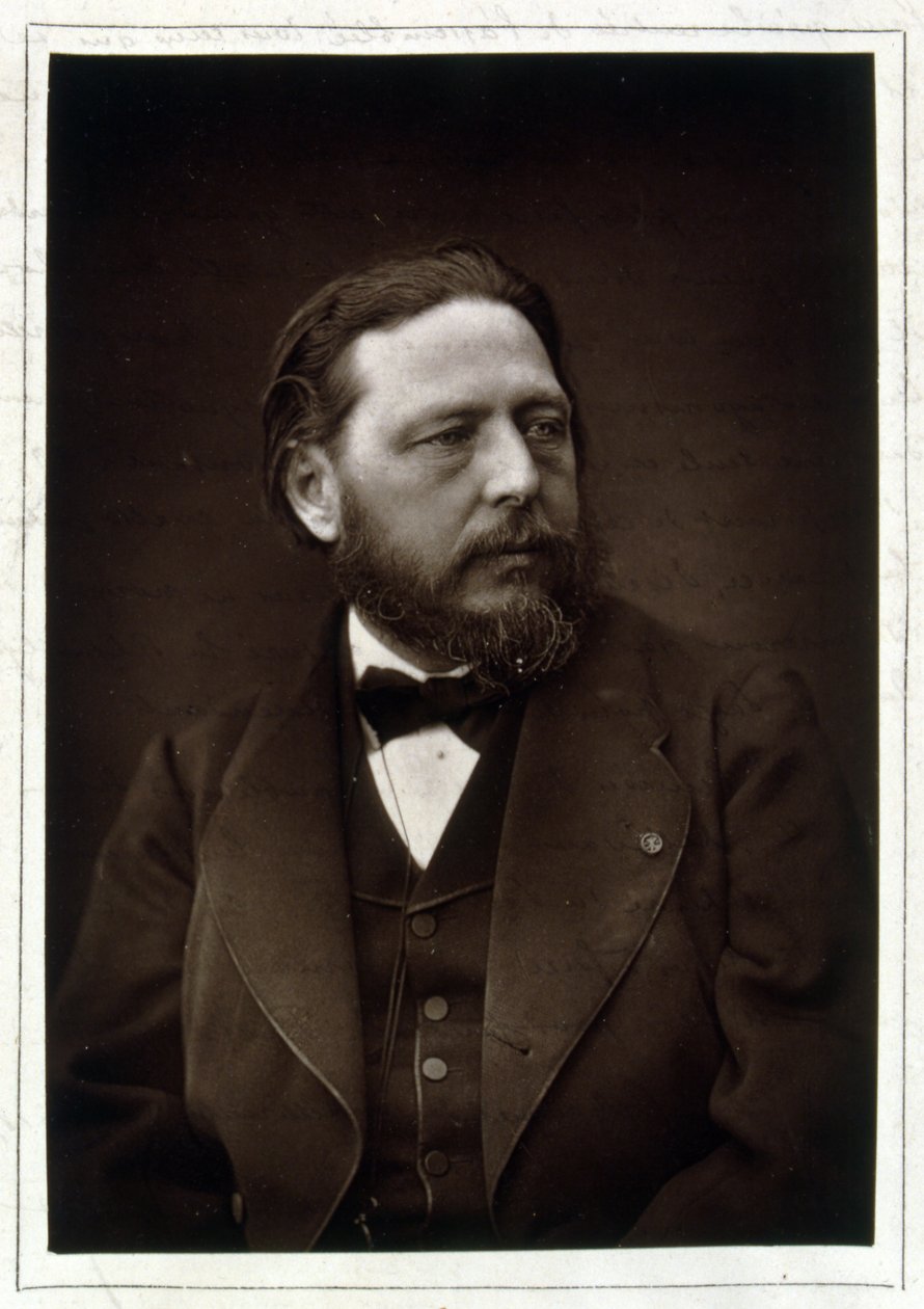 Portret van Jules Breton (1827-1906) door Ferdinand Mulnier