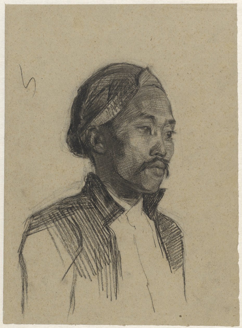 Studie van een Javaan door Ferdinand Oldewelt