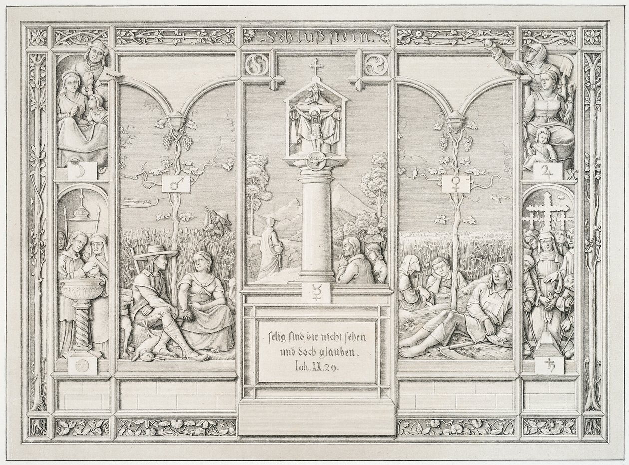Coping-stone door Ferdinand Olivier
