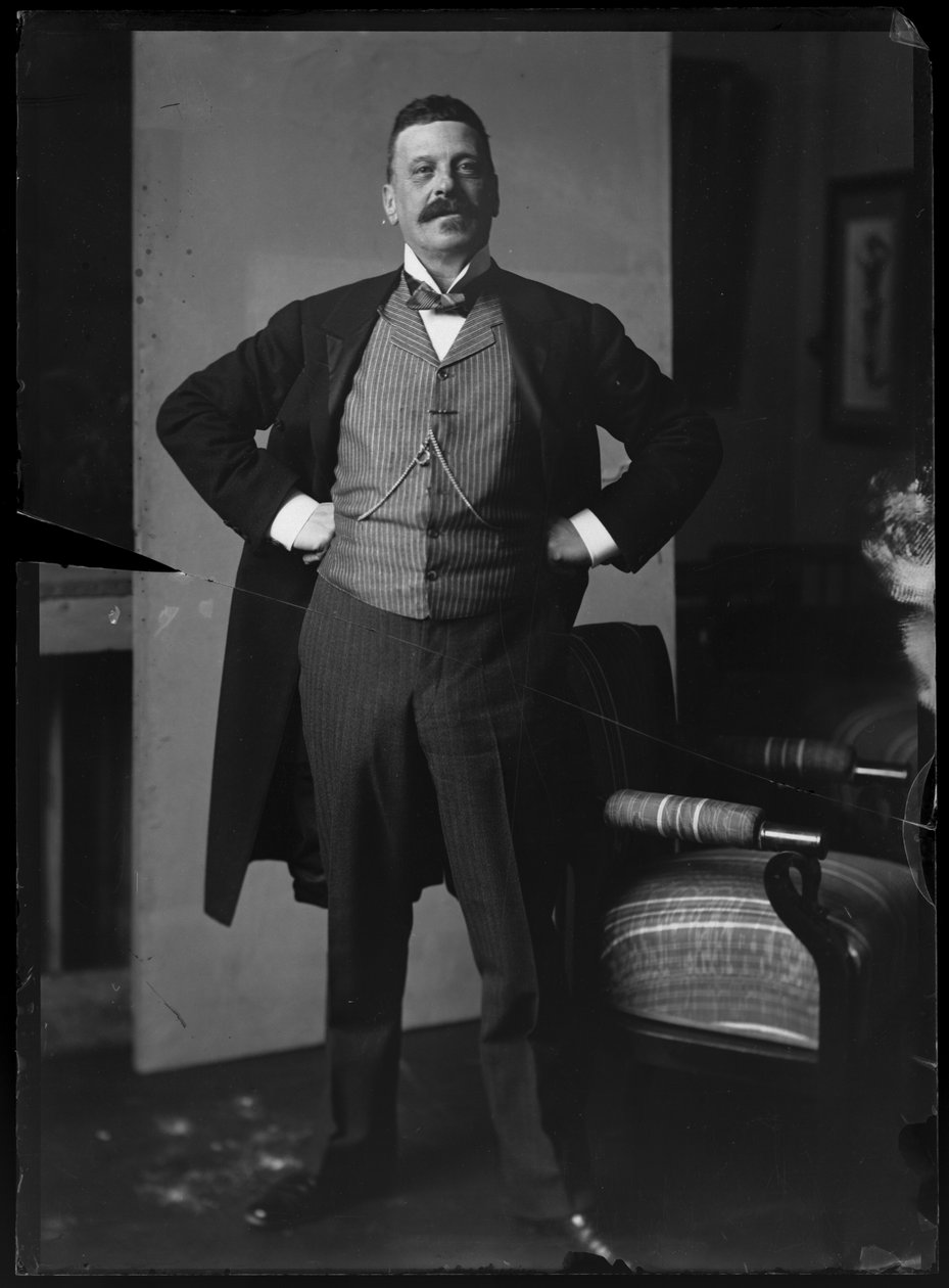 Afbeelding van Charles Wittgenstein (1847-1913) door Ferdinand Schmutzer
