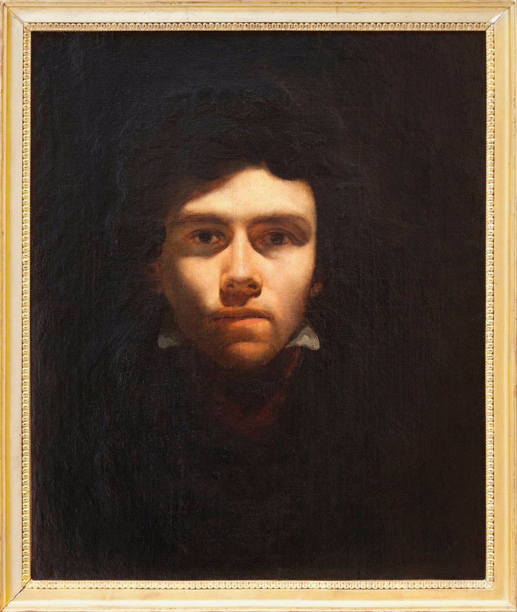 Zelfportret vermoedelijk door Eugene Delacroix door Ferdinand Victor Eugene Delacroix