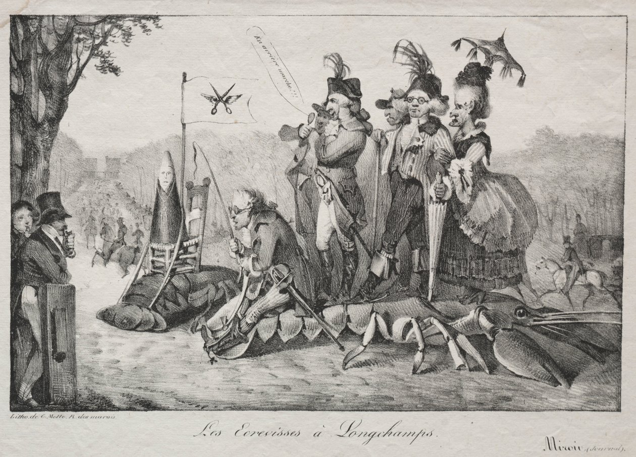 De Kreeft van Longchamps, 1822 door Ferdinand Victor Eugene Delacroix