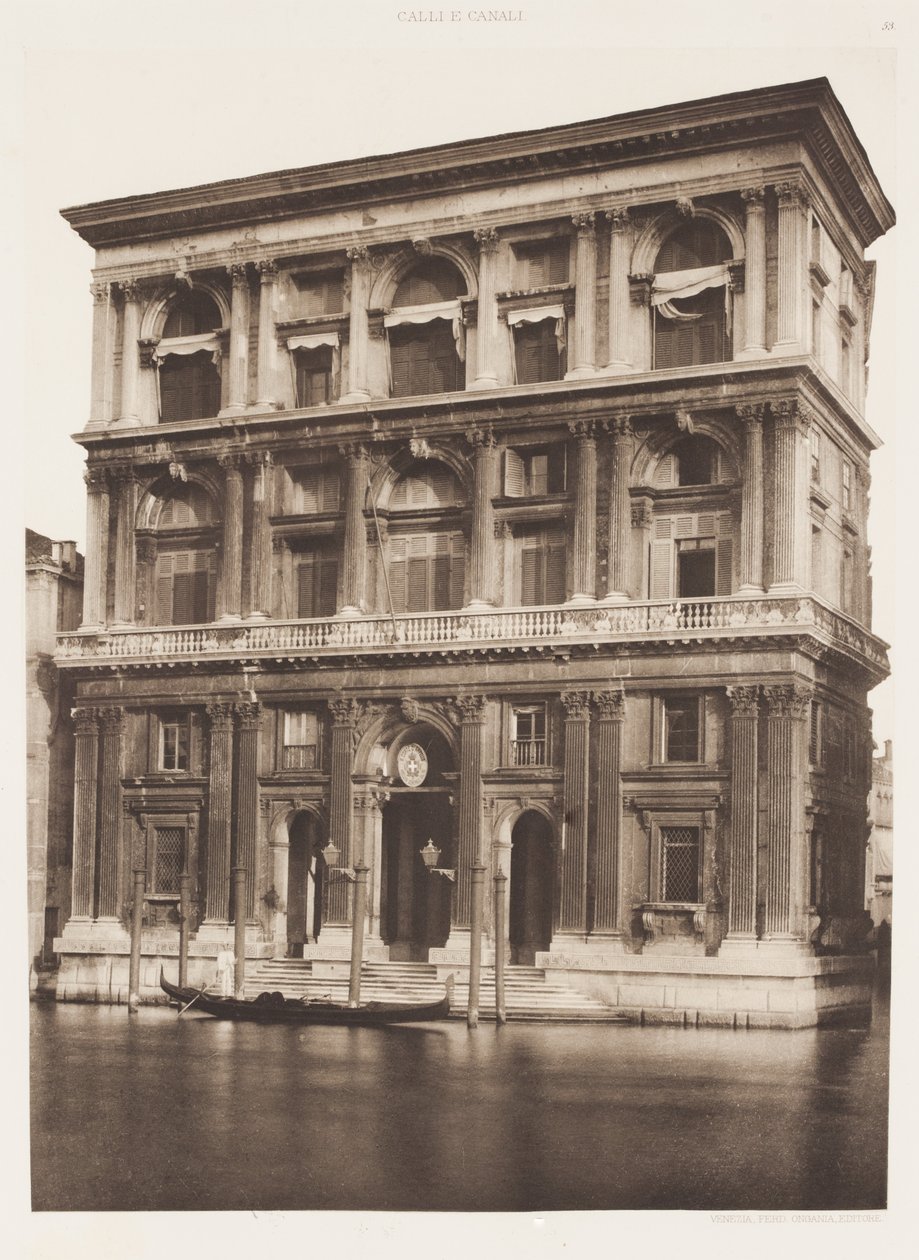 Grimani Paleis door Ferdinando Ongania