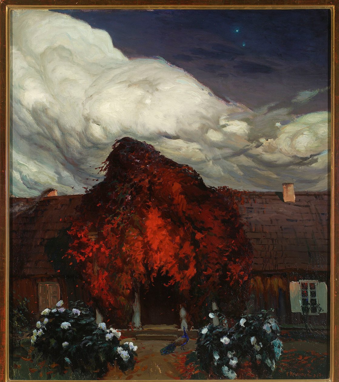 Het oude huis door Ferdynand Ruszczyc