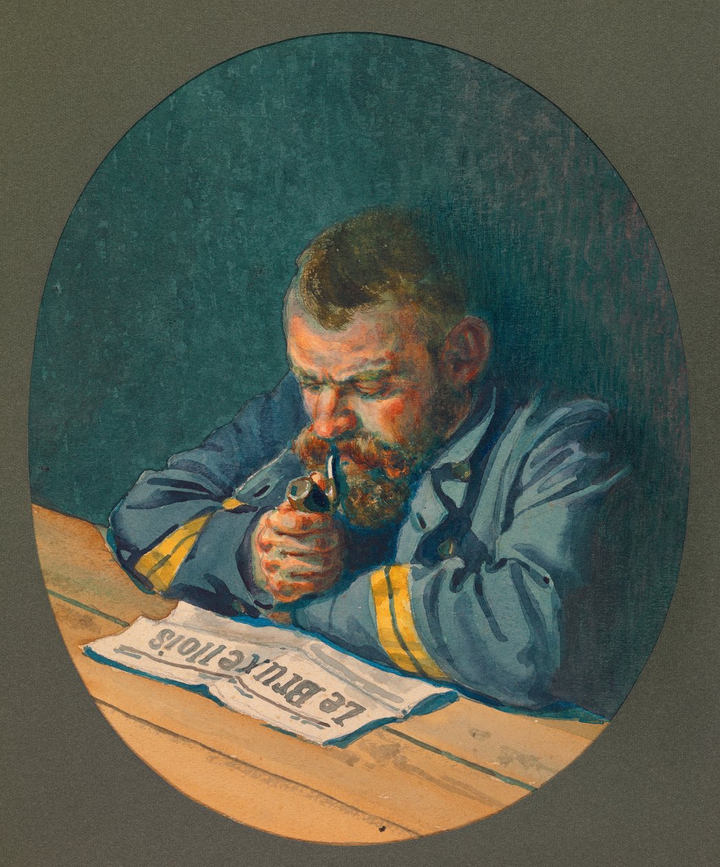 mijn vriend Liard , de lezing van de Bruxellois bij Gustrow door Fernand Barbier