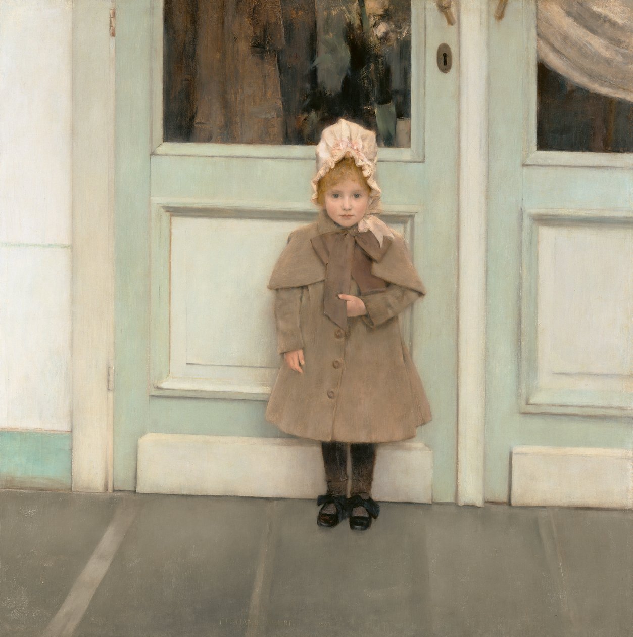 Jeanne Kéfer door Fernand Khnopff