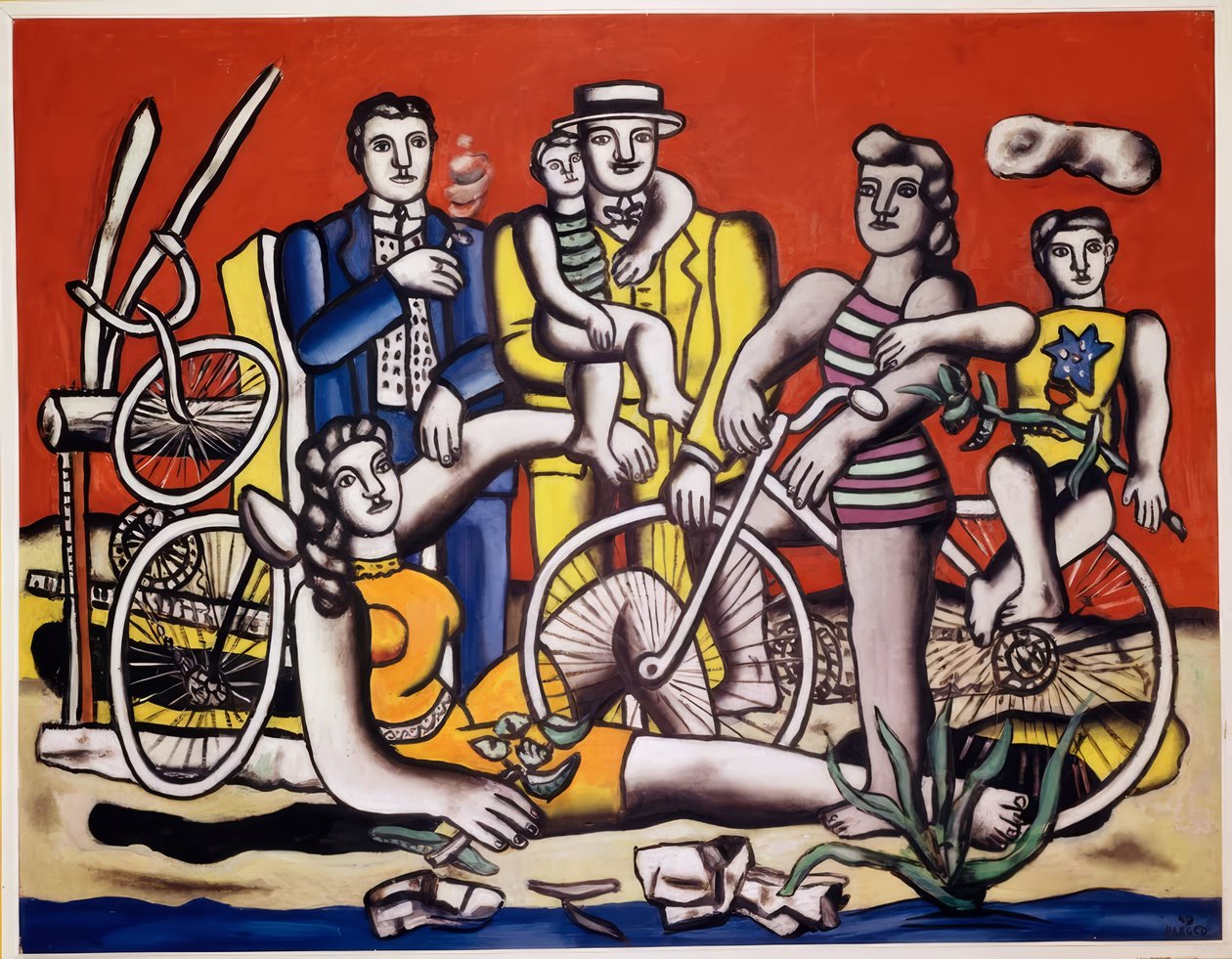 De excursie door Fernand Leger