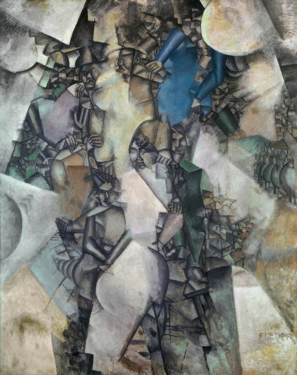 De bruiloft door Fernand Leger