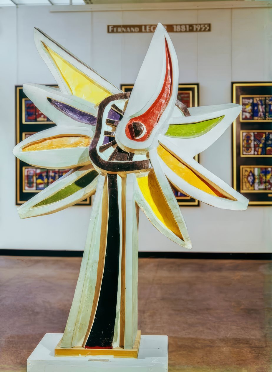 De zonnebloem door Fernand Leger