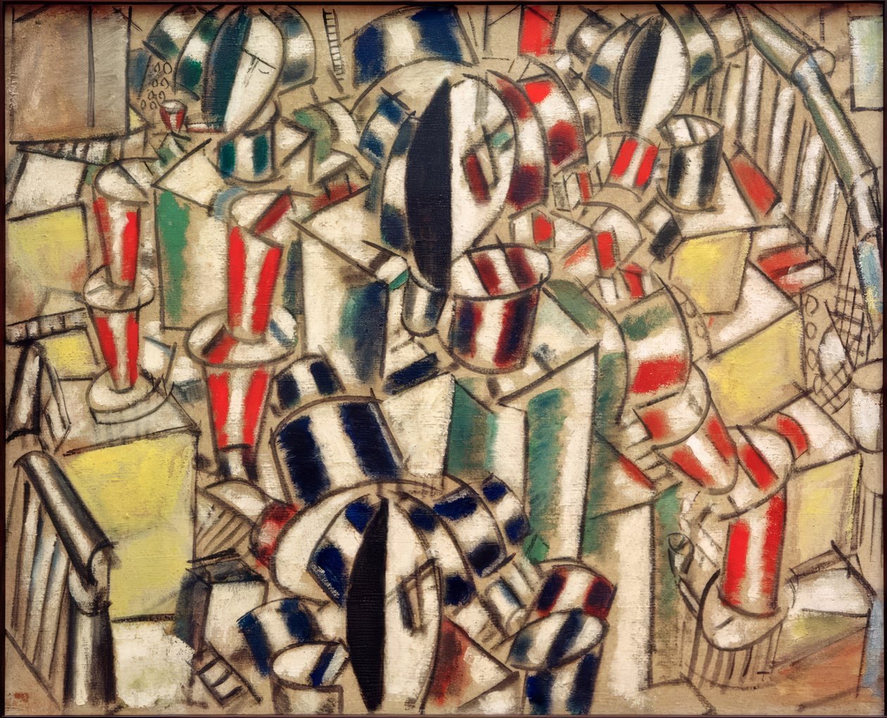 De trap door Fernand Leger