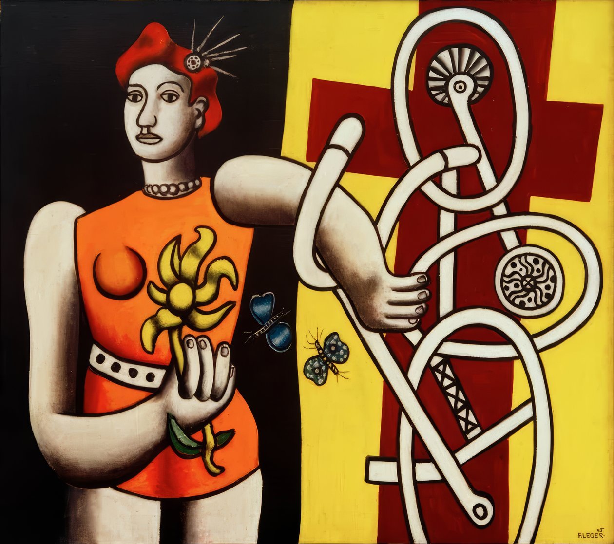 De grote Julie door Fernand Leger