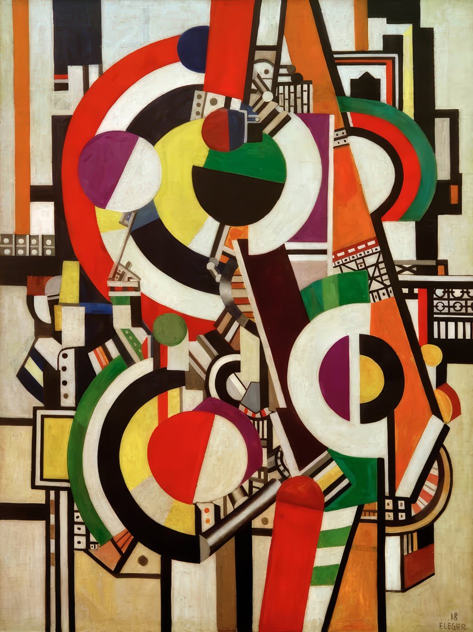 schijven door Fernand Leger