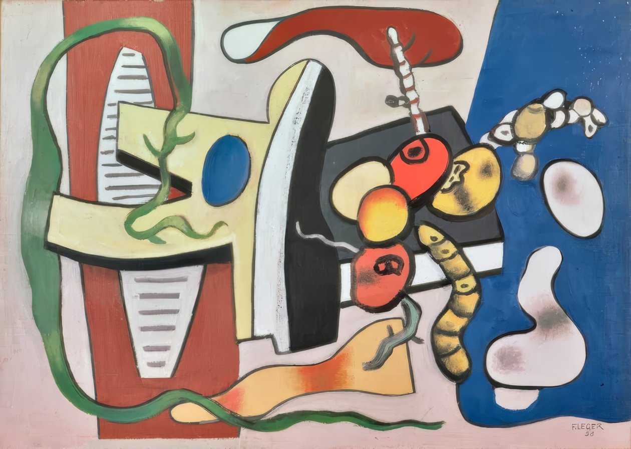 Stilleven door Fernand Leger