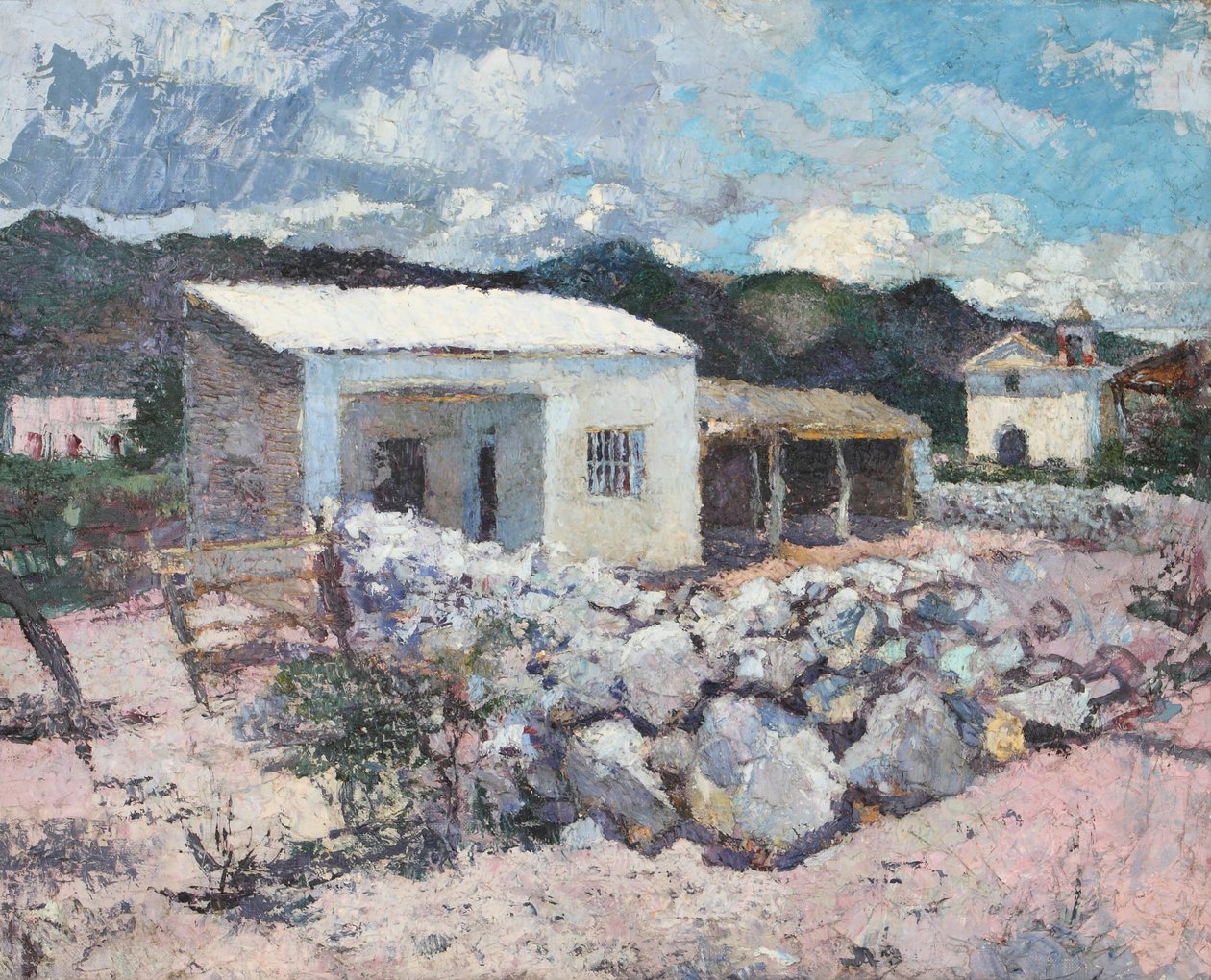 De stranden van Guasapampa door Fernando Fader