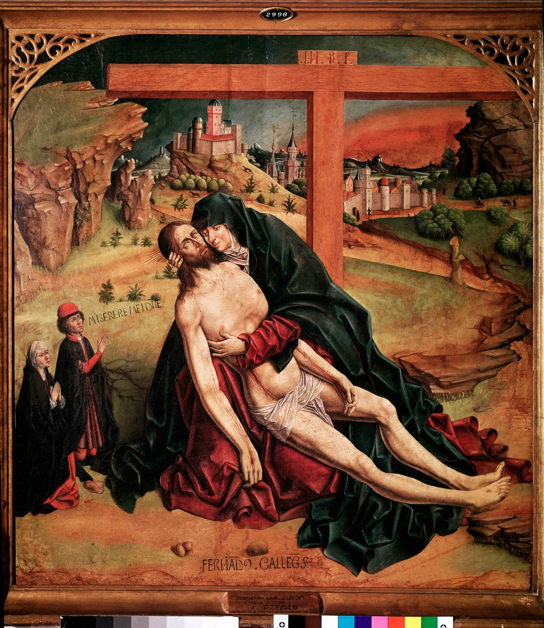 Pieta door Fernando Gallego