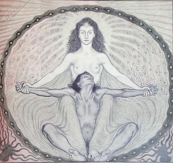 Satana door Fidus (1868 1948)