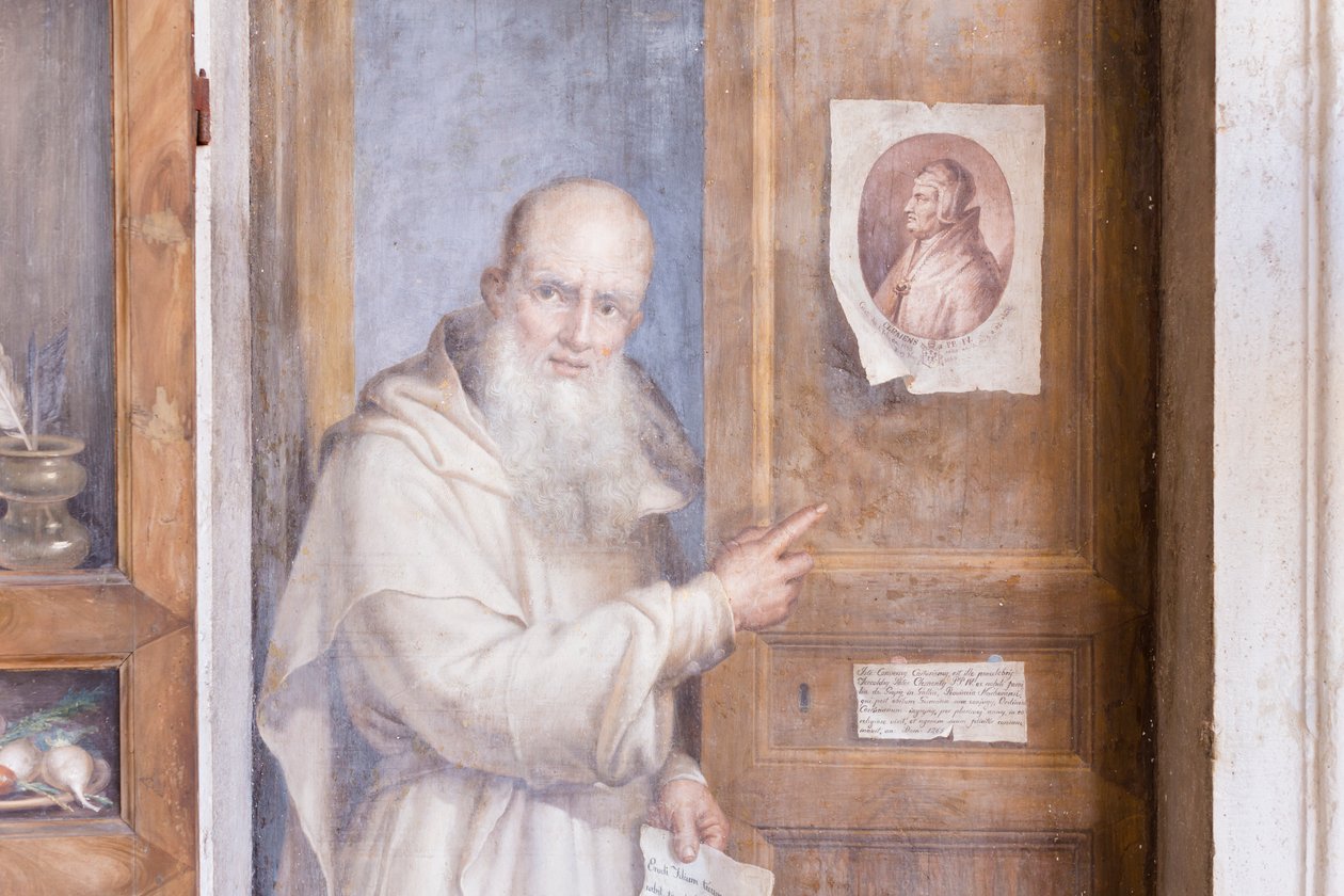 Muur- en houtolieverfschilderijen van Filippo Balbi, detail door Filippo Balbi