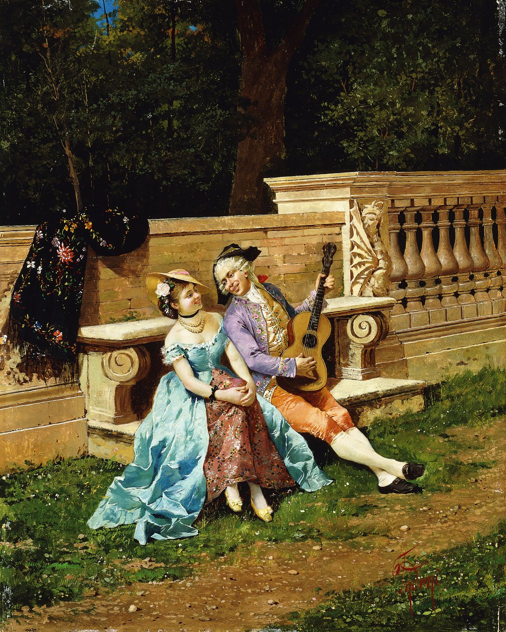 De serenade door Filippo Indoni