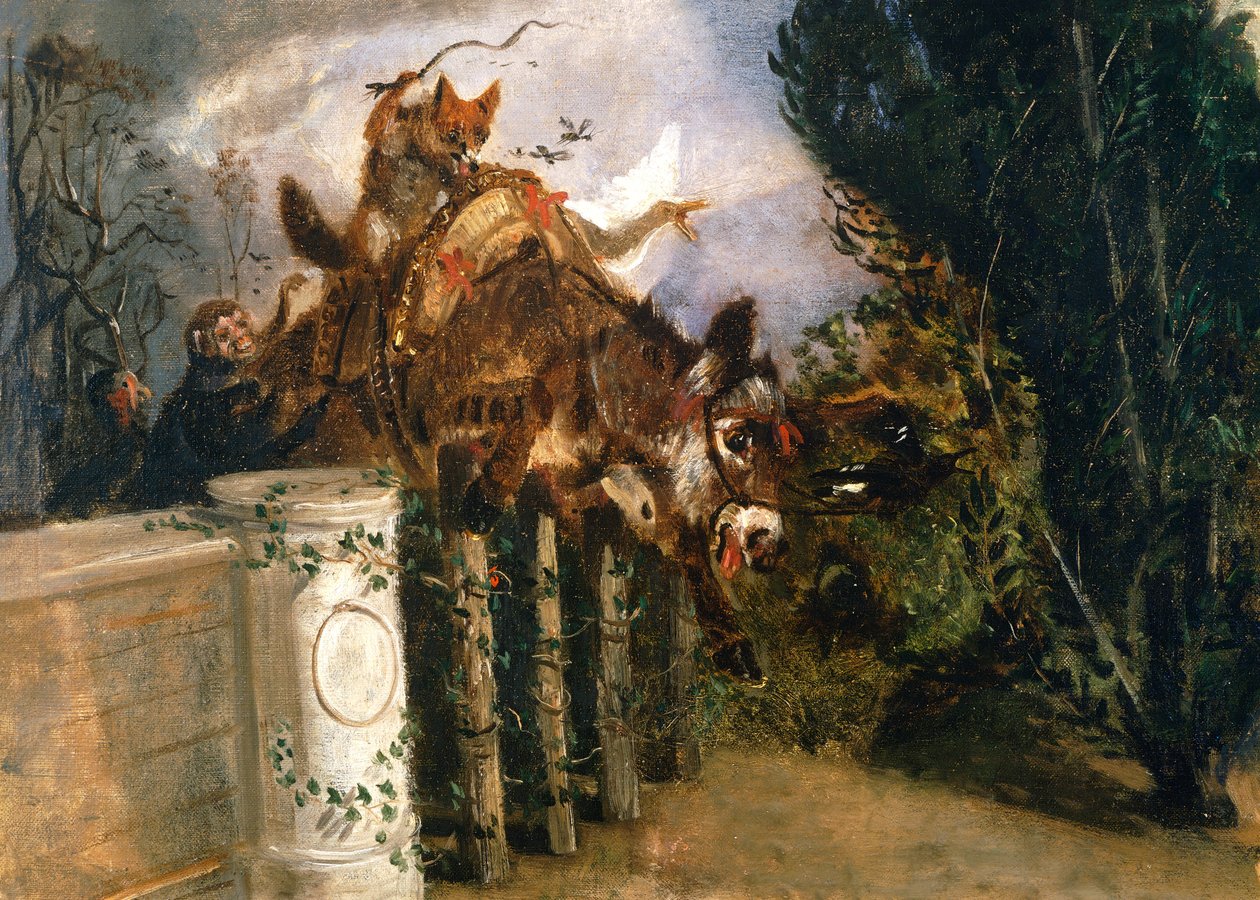 Allegorie door Filippo Palizzi