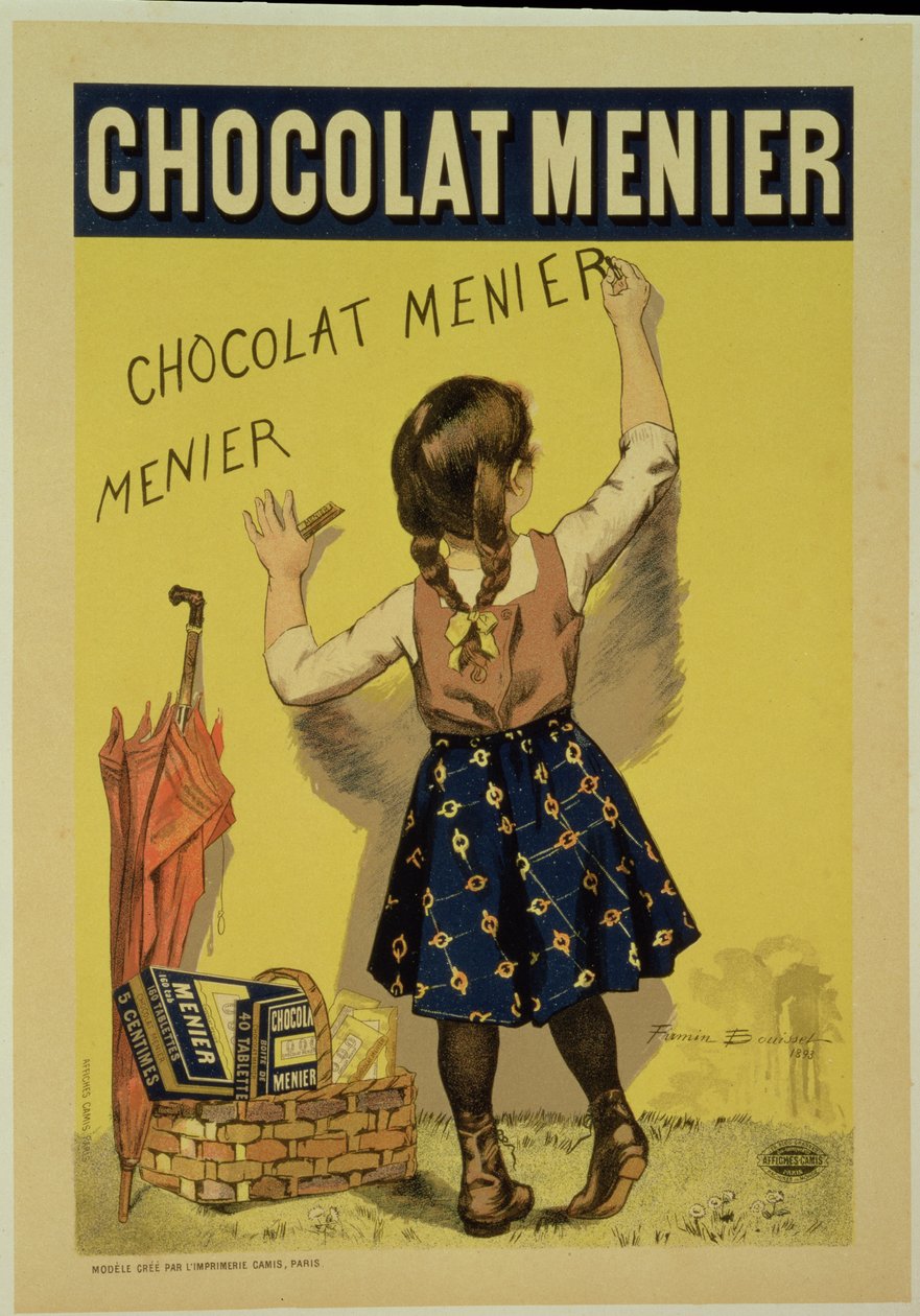 Reproductie van een Poster die 