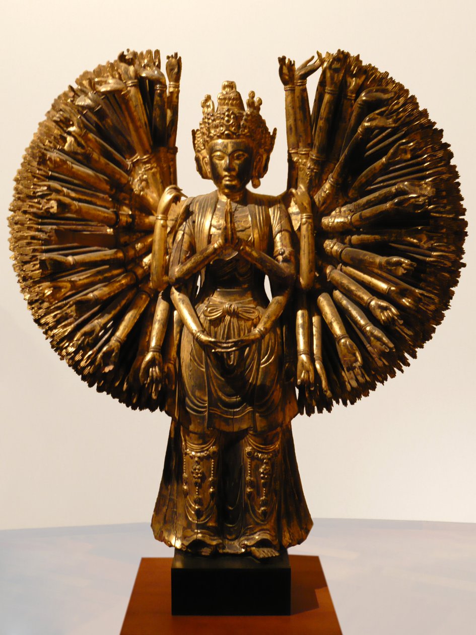 Bodhisattva Avalokitesvara (Guanyin), China, Vijf Dynastieën, 907-960 door Five Dynasties Chinese School