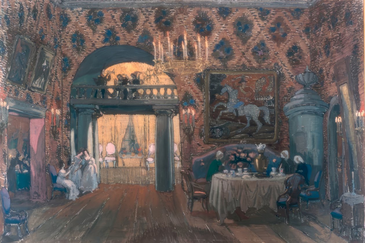 Bei Larina door Fjodor Fjodorowitsch Fedorowski