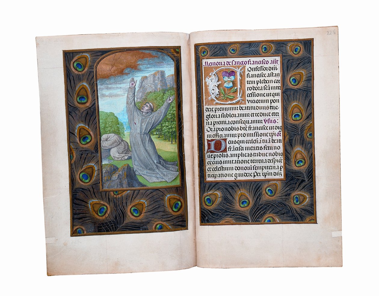 Folios uit het Rothschild Getijdenboek, Gent of Brugge, ca. 1505 door Flemish School