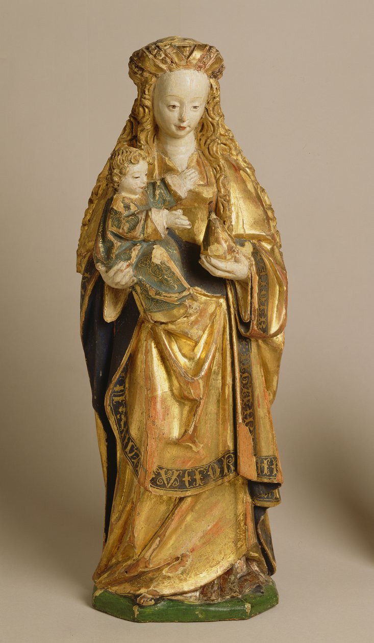 Madonna en Kind, School van Mechelen, c.1500 door Flemish School