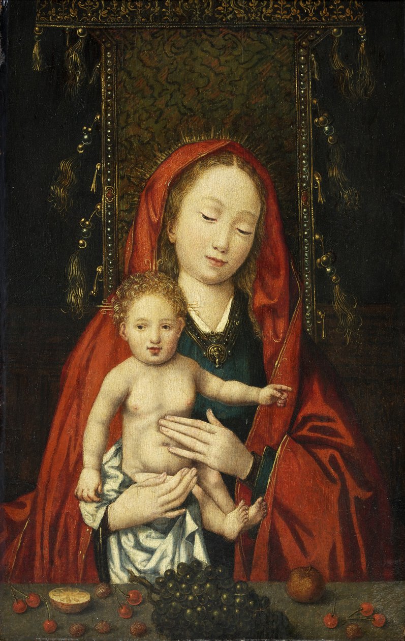 Madonna en Kind, c.1500 door Flemish School
