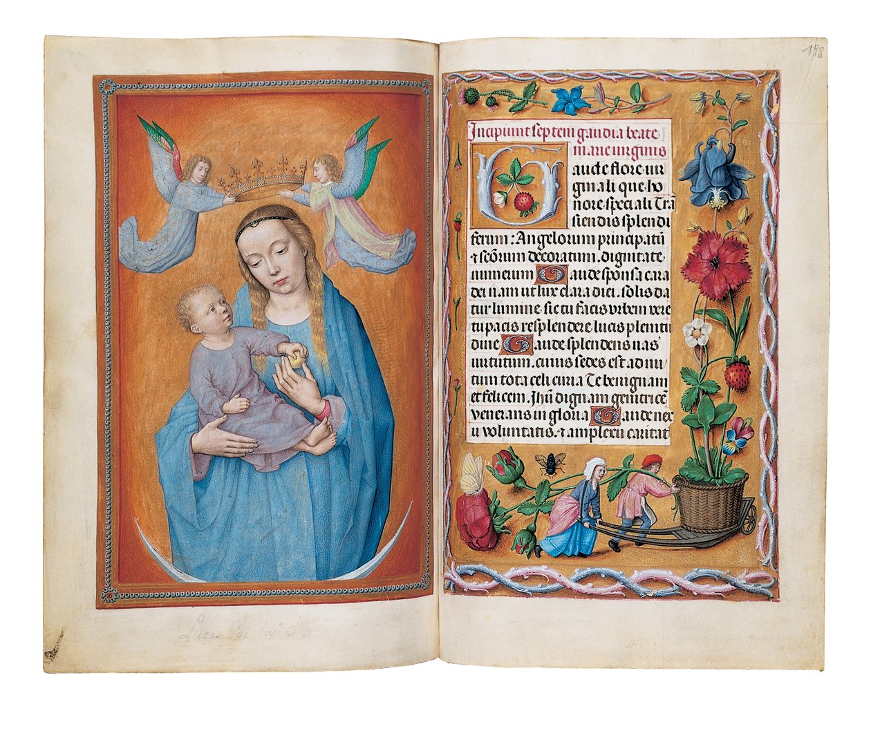 Het Rothschild Getijdenboek, Gent of Brugge, ca. 1505 door Flemish School