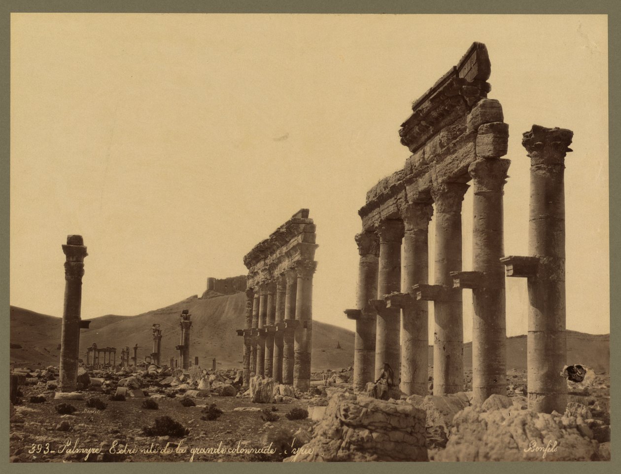 Deel van de Grote Colonnade, Qala