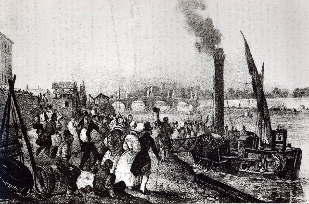 Reis naar Saint-Cloud, 1835 door Flora Tristan
