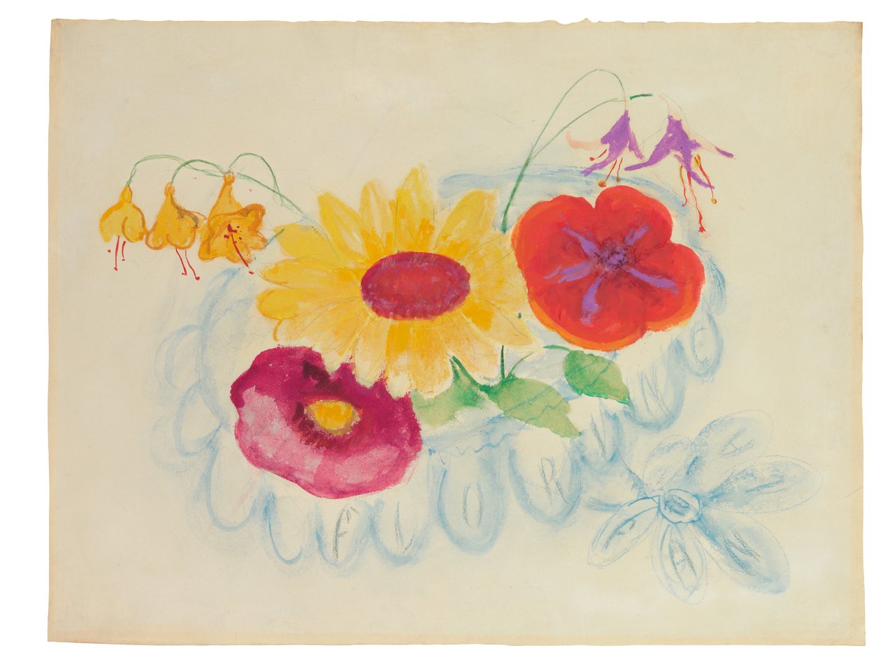 Midzomerboeket, ca.1920 door Florine Stettheimer