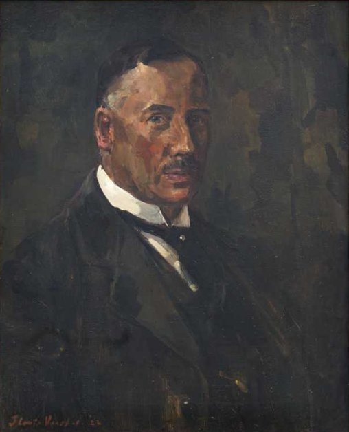 Portret van George Willem van Heukelom door Floris Verster