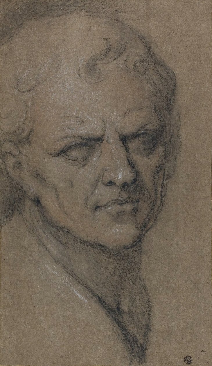 Romeins Portretbuste door Follower of Jacopo Tintoretto