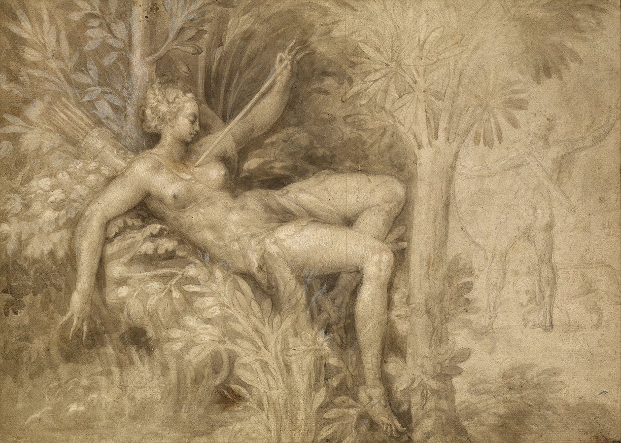 Procris en Cephalus door Fontainebleau School