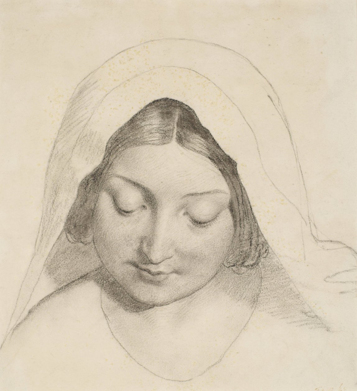 Onze Lieve Vrouw van zaterdagavond door Ford Madox Brown