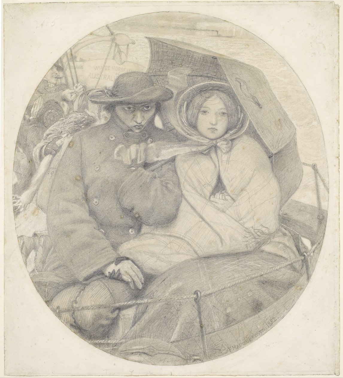De laatste van Engeland - Stripverhaal door Ford Madox Brown