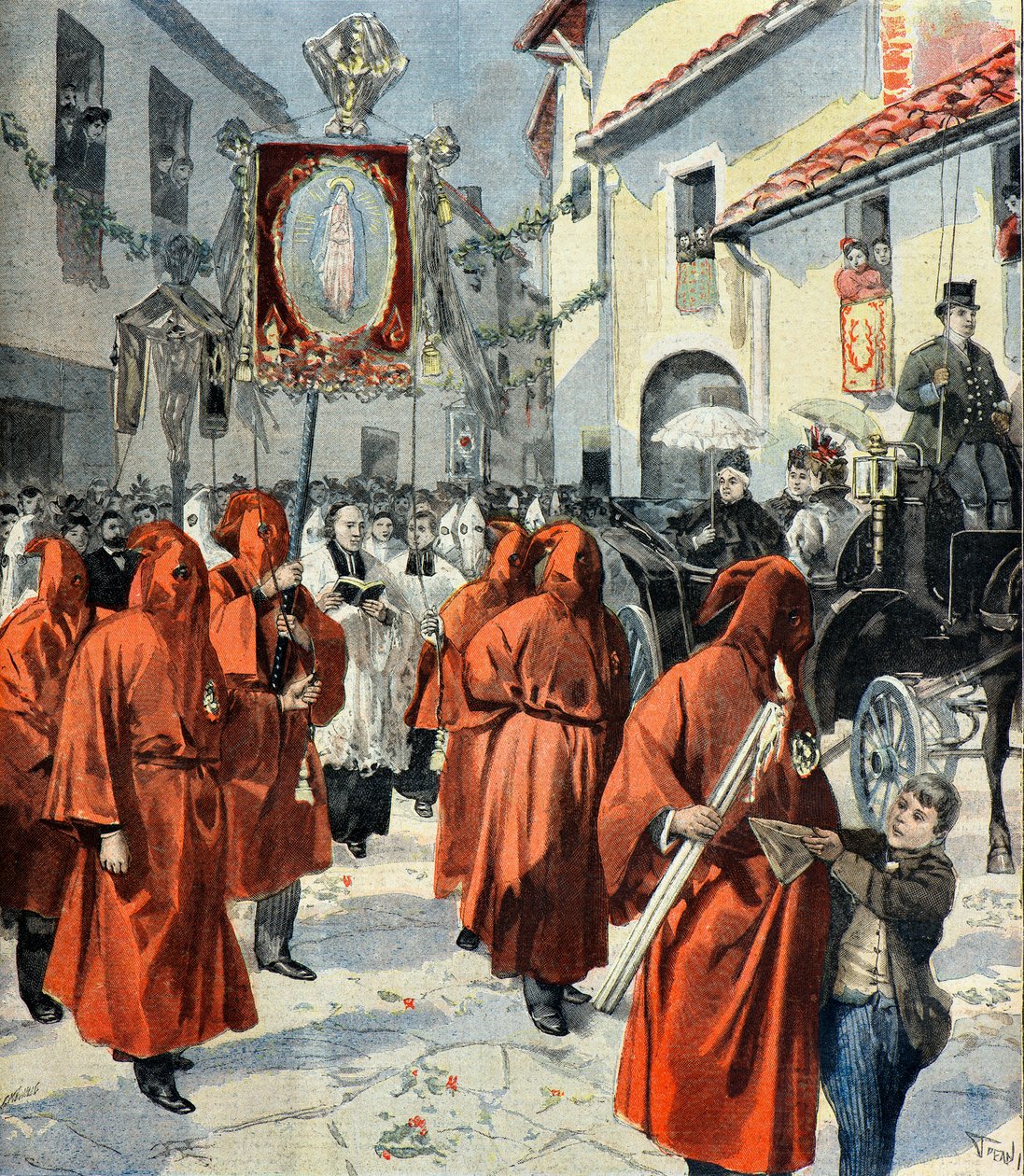  door Fortune Louis Meaulle