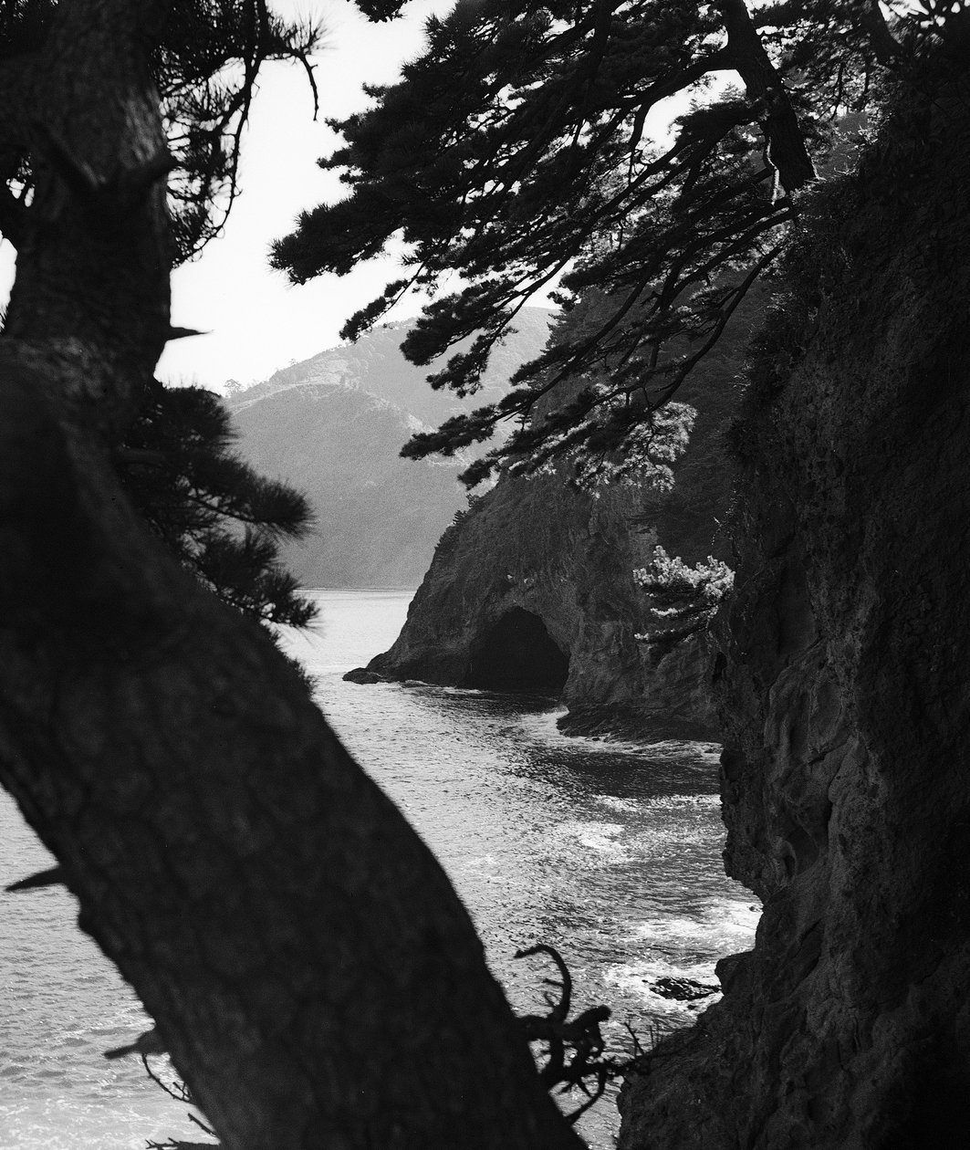 Japanse kust aan de Stille Oceaan bij Atami door Fosco Maraini