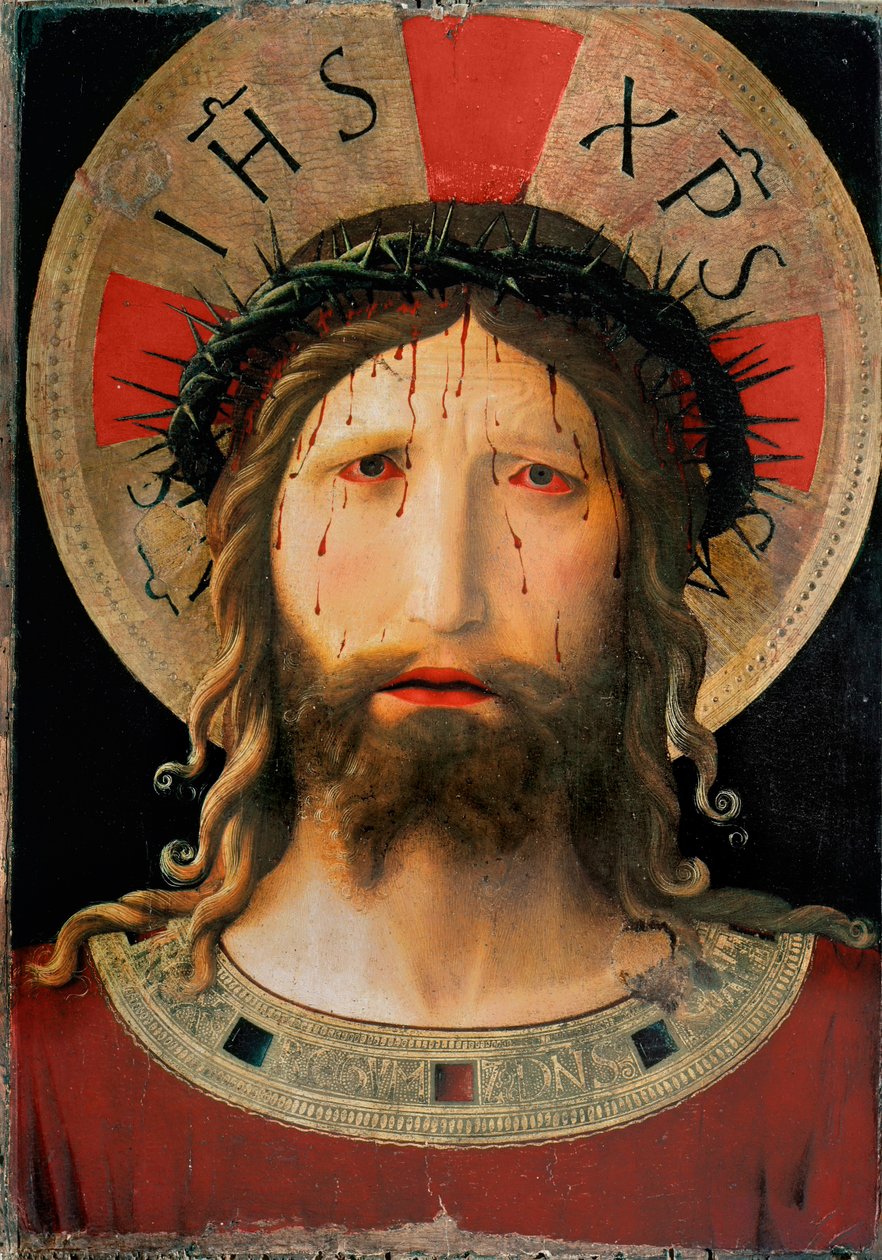 Christus met doornen gekroond, ca. 1430 (tempera op hout) door Fra (c.1387 1455) Angelico