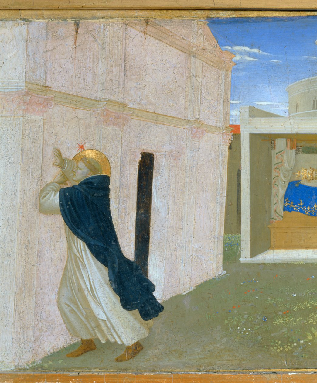 De kroning van de Maagd, geschilderd voor de Dominicaanse ... door Fra (c.1387-1455) Angelico
