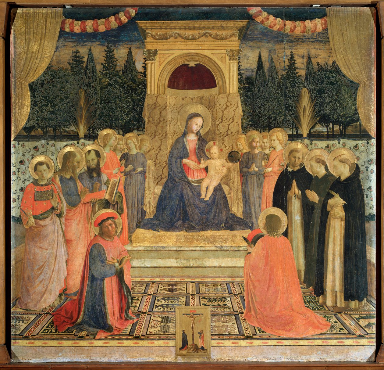 Altaarstuk van San Marco, ca. 1438-1440 door Fra  Angelico