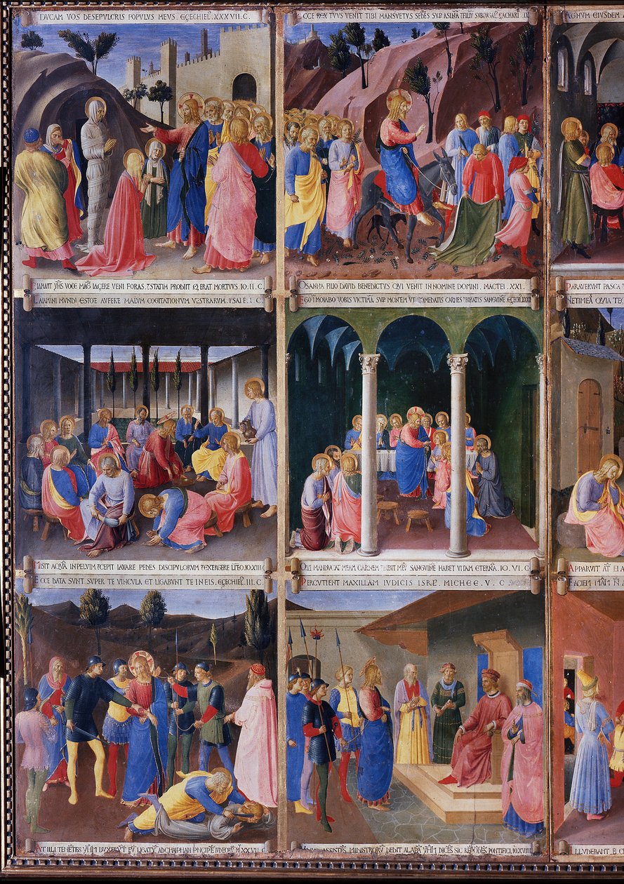 Leven van Christus, Armadio degli Argenti door Fra  Angelico