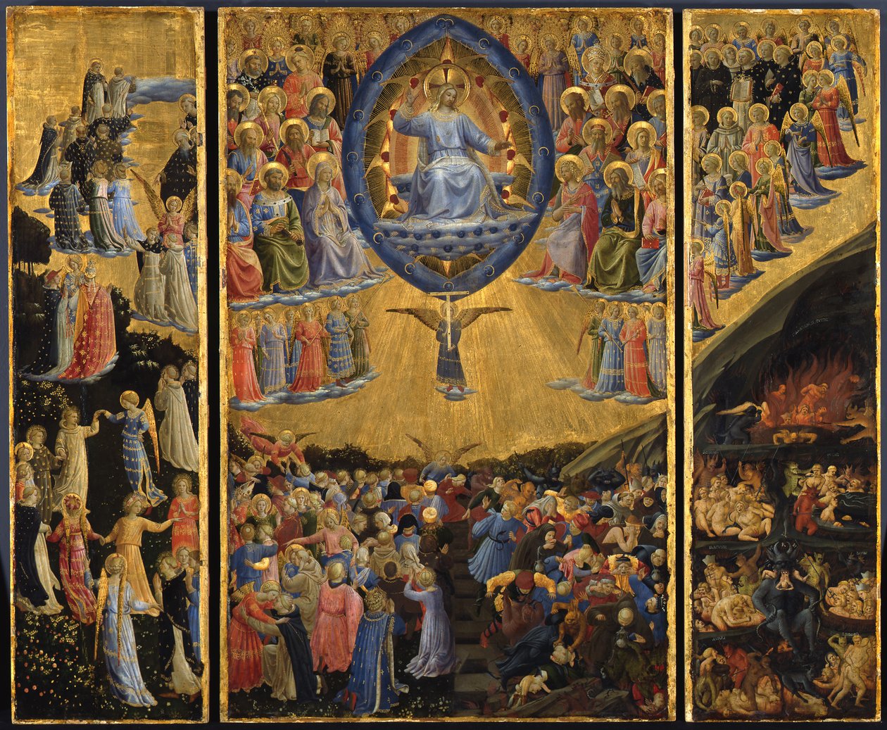 Het Laatste Oordeel door Fra Angelico