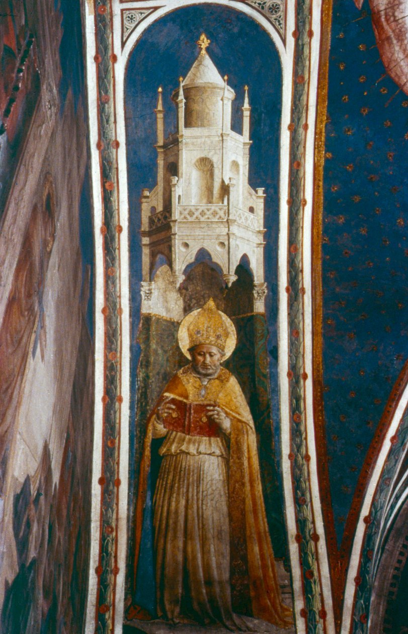 Sint Ambrosius door Fra Angelico