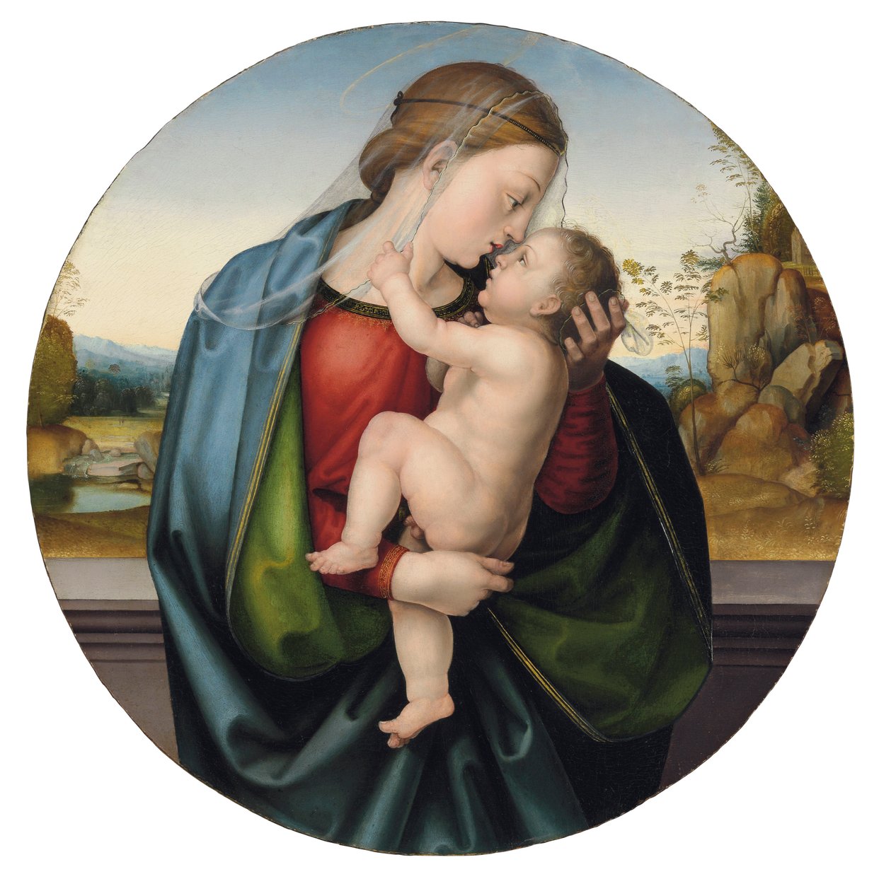 De Madonna en Kind door Fra Bartolomeo